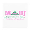 Mahj: To Play Or Not To Play Cocktail Paper Napkins