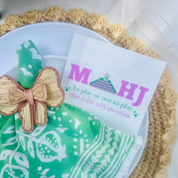Mahj: To Play Or Not To Play Cocktail Paper Napkins