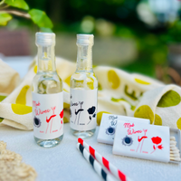 Custom Mob Wives Mini Liquor Bottle Labels