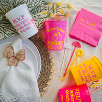 M.V.P. More Veuve For The Bride Please Stadium Cups | Veuve Before Vows Bachelorette