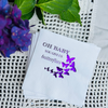 Oh Baby You Give Us Butterflies Paper Cocktail Beverage Napkins, Shiny Lavender