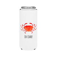 Oh Crab Custom Neoprene Can Cooler