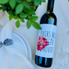 Pairs Well With Scary Movies Wine Label