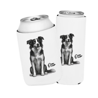 Custom Pet Can Cooler Sleeves, Regular & Slim Fit
