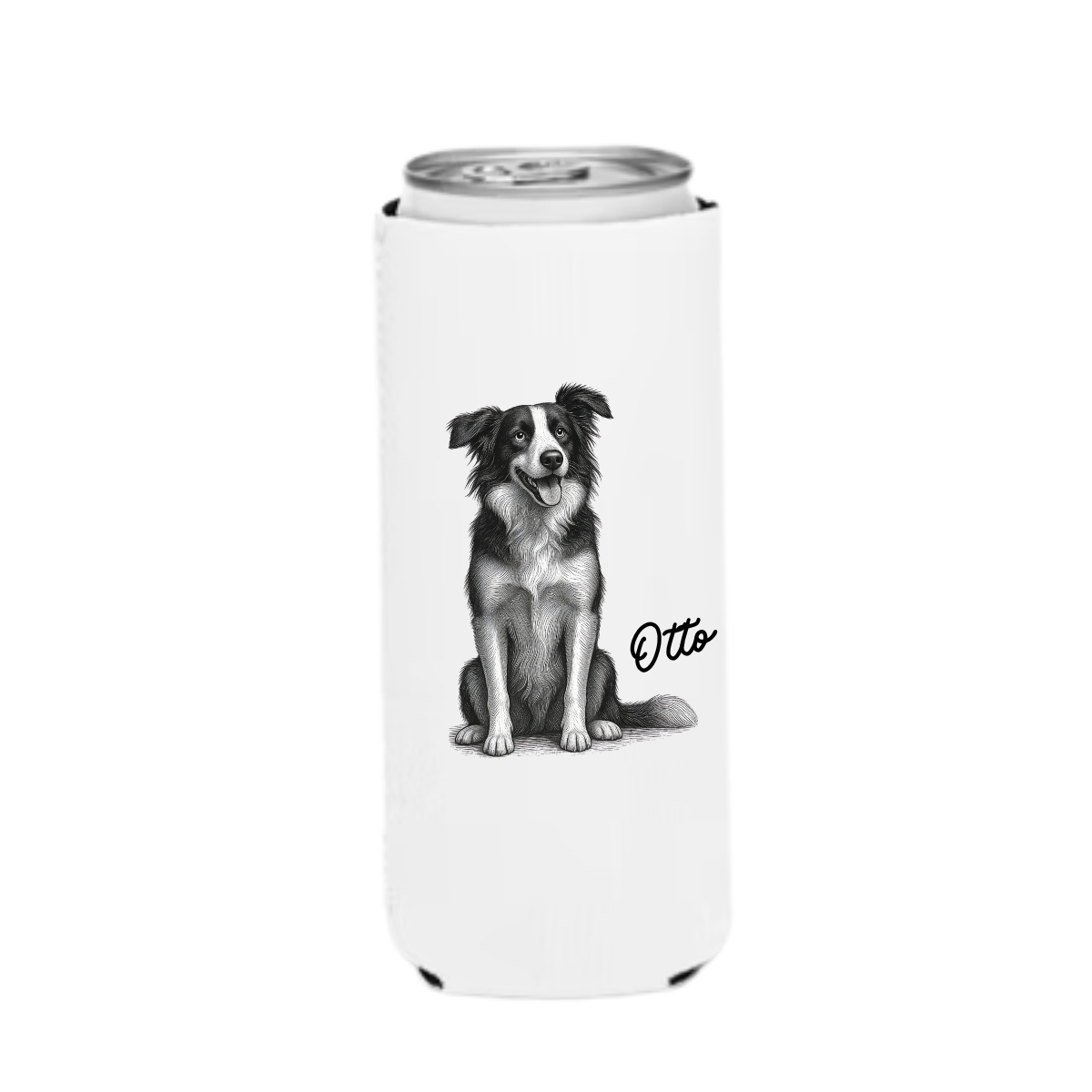 Custom Pet Can Cooler Sleeves, Regular & Slim Fit