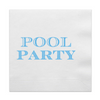 Pool Party Summer Cocktail Paper Beverage Napkins