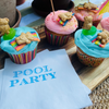 Pool Party Summer Cocktail Paper Beverage Napkins