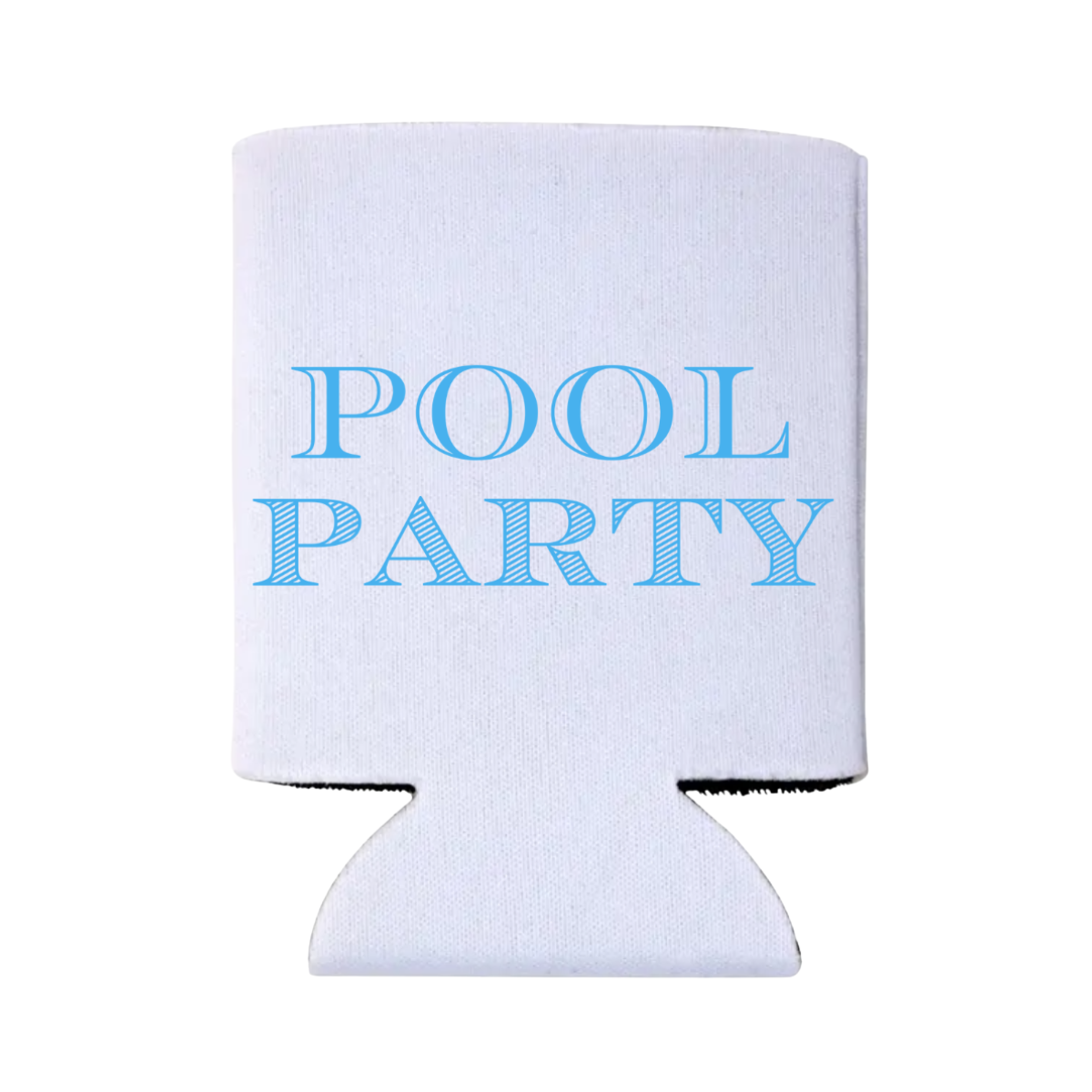 Pool Party Foam Can Cooler Sleeves, Regular & Slim Fit