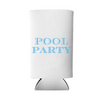 Pool Party Foam Can Cooler Sleeves, Regular & Slim Fit