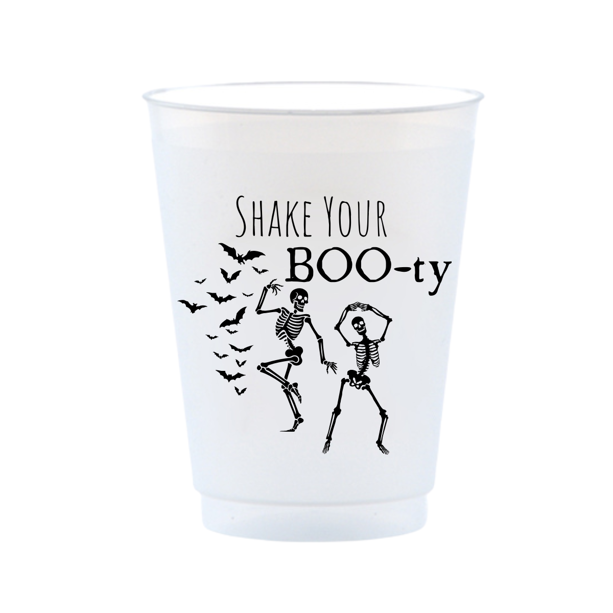 Shake Your Boo-ty Frost Flex 16oz Halloween Drinking Cups