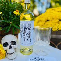 Shake Your Boo-ty Halloween Wine Label