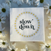 Slow Down Cocktail Paper Beverage Napkins