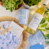 Snow In Love Personalized Wine Label