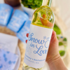 Snow In Love Personalized Wine Label