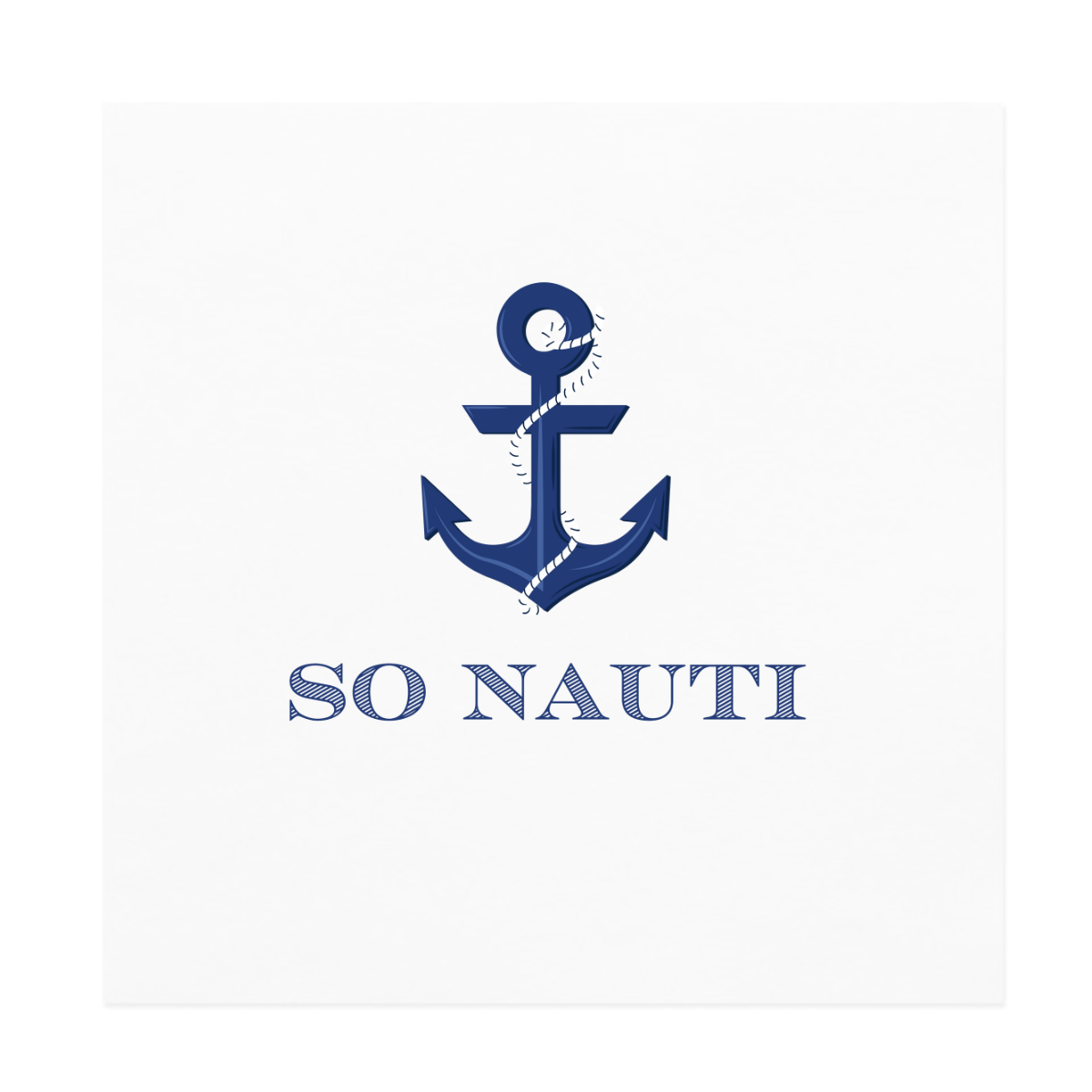 So Nauti Cocktail Paper Beverage Napkins