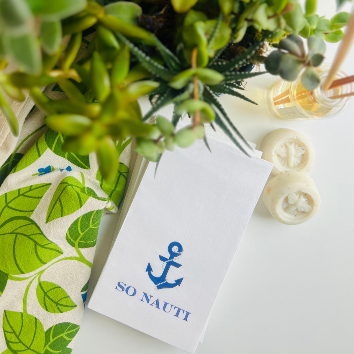 So Nauti Paper Guest Towels | Nautical Bathroom Décor
