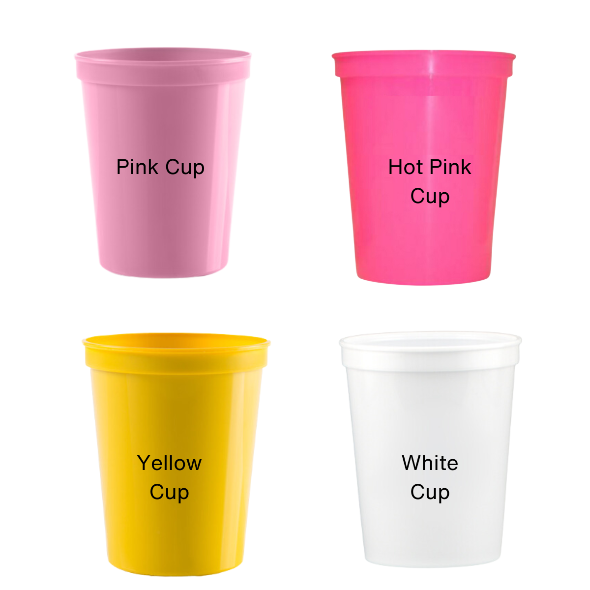 Veuve Before Vows Customizable Stadium Cups | Last Rendez Veuve Bachelorette