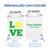 Tennis Love Can Cooler Sleeves | Regular & Slim Fit