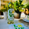 Tennis Love Waterproof Wine Label, Green | Pairs Well With A Perfect Match Bachelorette