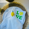 Tennis Love Green Cocktail Paper Beverage Napkins | Tennis Napkins | Final Swing Before The Ring