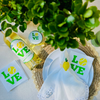 Tennis Love Green Cocktail Paper Beverage Napkins | Tennis Napkins | Final Swing Before The Ring