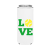 Tennis Love Can Cooler Sleeves | Regular & Slim Fit