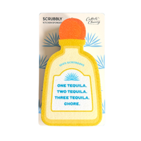 One Tequila, Two Tequila, Three Tequila, Chore Scrubbly Sponge