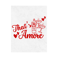 That's Amore Customizable Wine Label - 4 Available Sizes