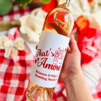 That's Amore Customizable Wine Label - 4 Available Sizes