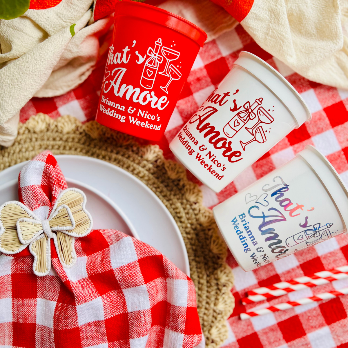 That's Amore Custom Stadium Cups