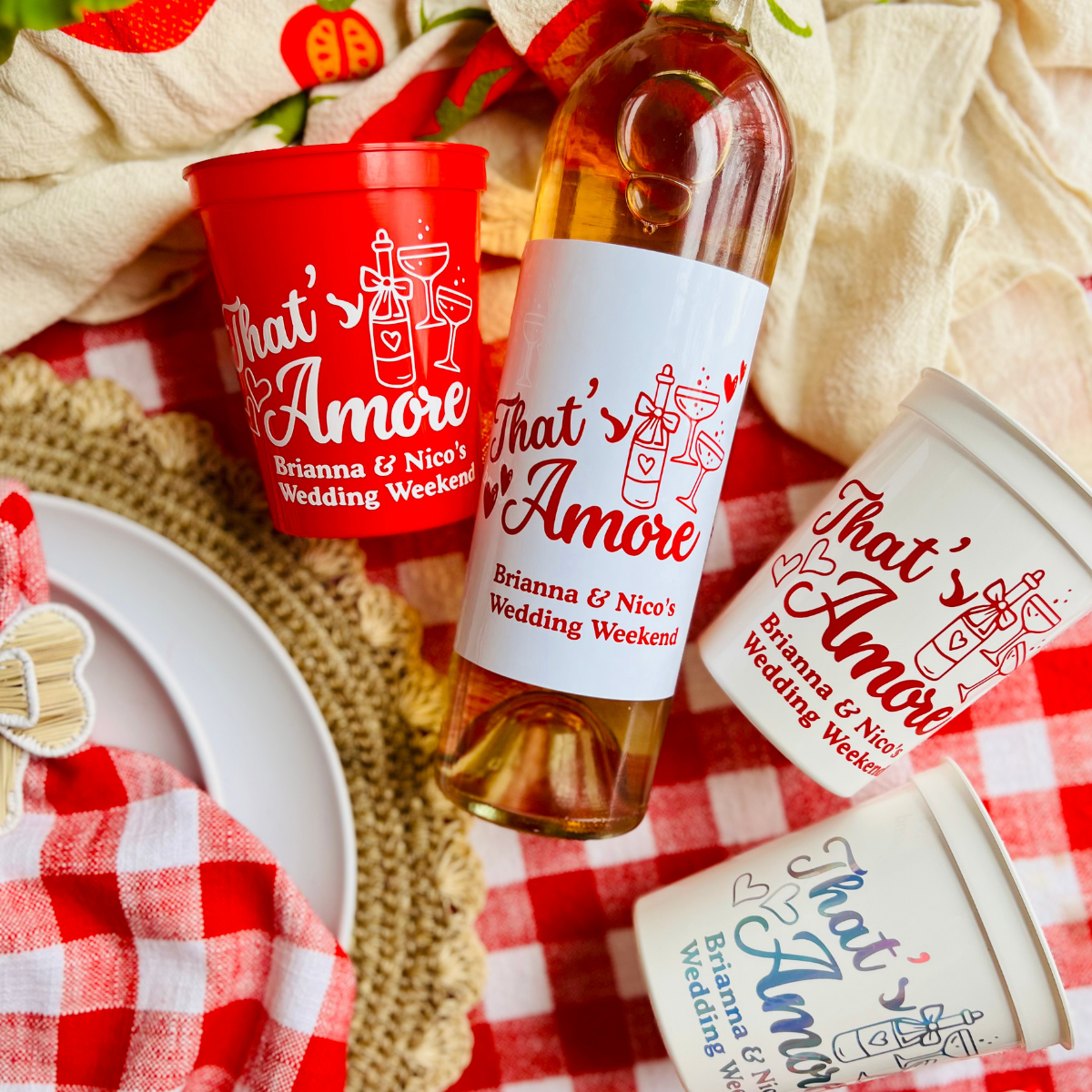 That's Amore Custom Stadium Cups