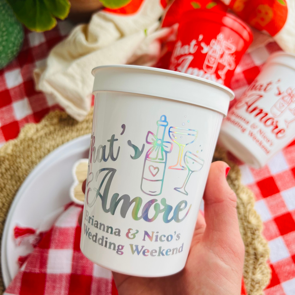 That's Amore Custom Stadium Cups