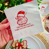 The Problem Is, I Like Naughty Bitches Cocktail Paper Napkins | Fun Christmas Napkins | Santa Holiday Napkins
