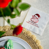 The Problem Is, I Like Naughty Bitches Cocktail Paper Napkins | Fun Christmas Napkins | Santa Holiday Napkins
