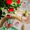 The Problem Is, I Like Naughty Bitches Cocktail Paper Napkins | Fun Christmas Napkins | Santa Holiday Napkins