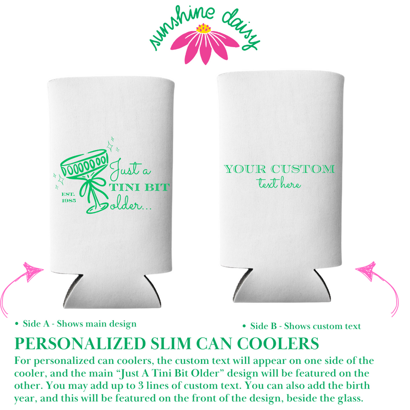 A Tini Bit Older Foam Can Cooler Holder