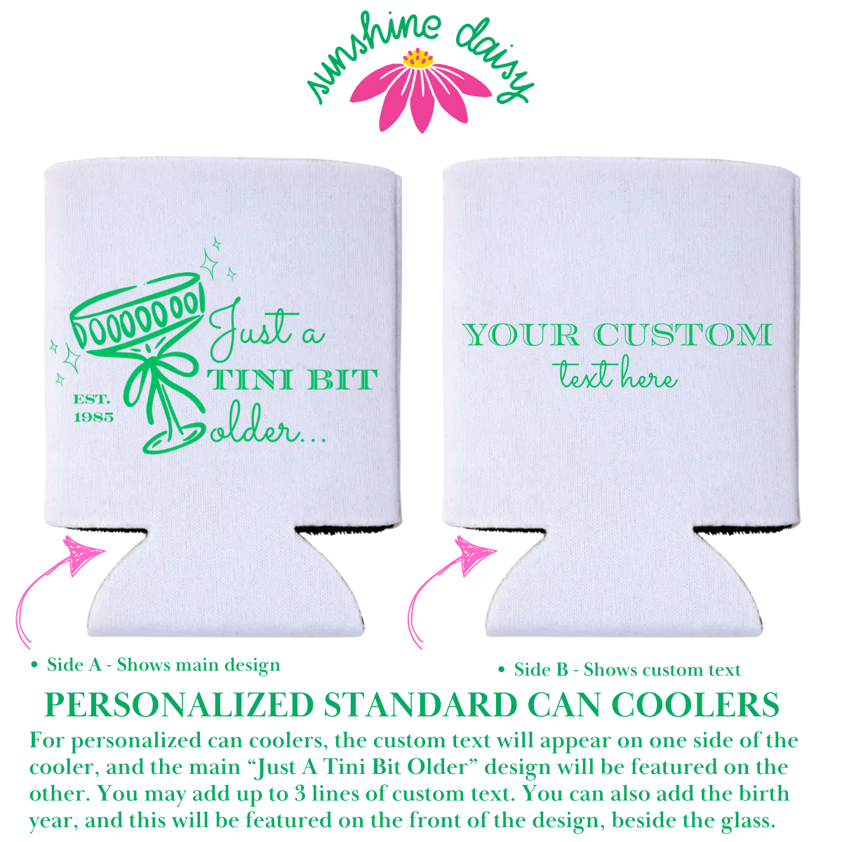 A Tini Bit Older Foam Can Cooler Holder