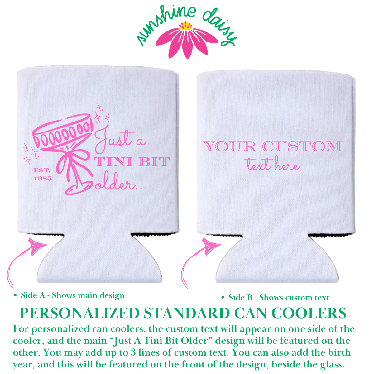 A Tini Bit Older Foam Can Cooler Holder