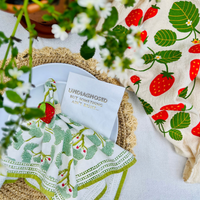 "Strawberries Are My Jam" Kitchen Tea Towel