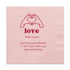 Fun Valentine's Definition Cocktail Napkins, Assorted Pack | Galentine's Day Napkins