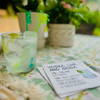 Vodka, Lime, & Soda Cocktail Paper Beverage Napkins