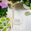 Wash Your F*%#ING Hands Gold Foil Paper Guest Towel, Pack of 30 | Fun Guest Towels