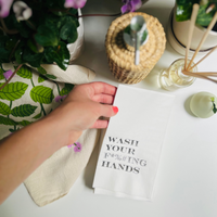 Wash Your F*%#ING Hands Silver Foil Paper Guest Towel, Pack of 30 | Fun Guest Towels (Copy)