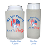 We The People Like to Party Can Cooler Sleeve for 4th of July