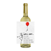 "Well Shit" Birthday Wine Label