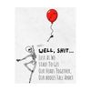"Well Shit" Birthday Wine Label