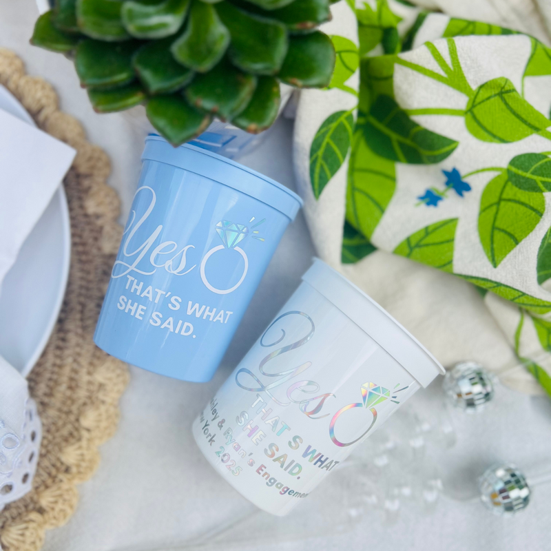Yes, That's What She Said 16oz Engagement Cups