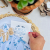 New Home Zip Code Customizable Foil Stamped Paper Napkins