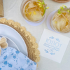 New Home Zip Code Customizable Foil Stamped Paper Napkins