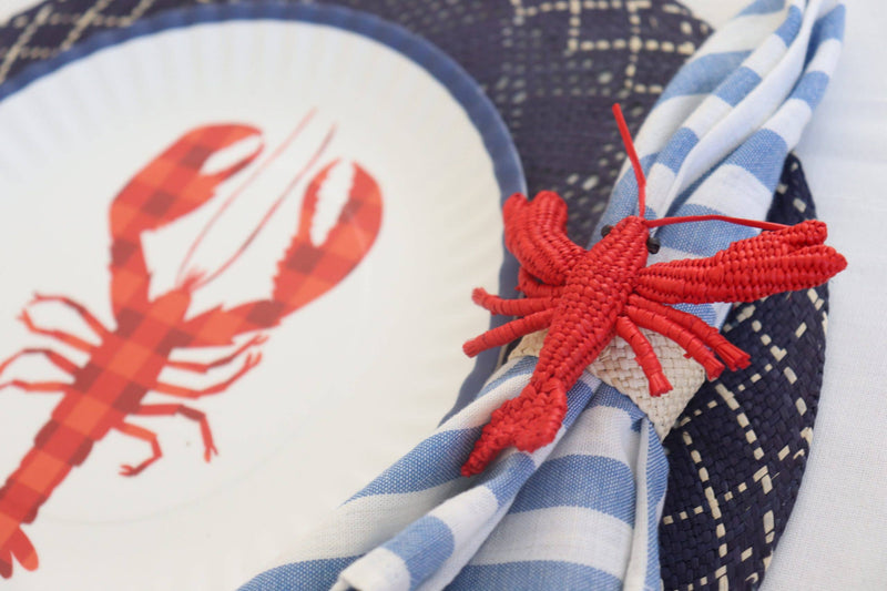 Lobster & Crab Napkin Rings